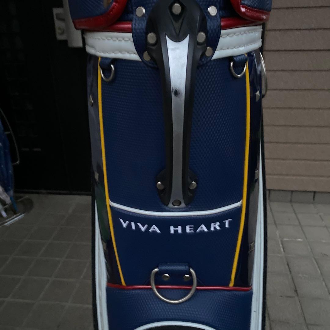 VIVA HEART ネイビー キャディバッグ激レア‼️大人気‼️