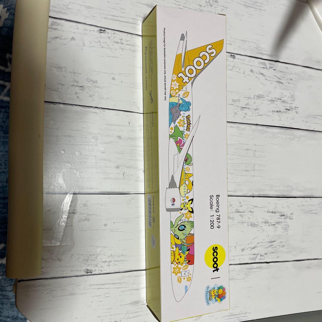 Scoot Boeing 787-9 ポケモンモデル 1/200