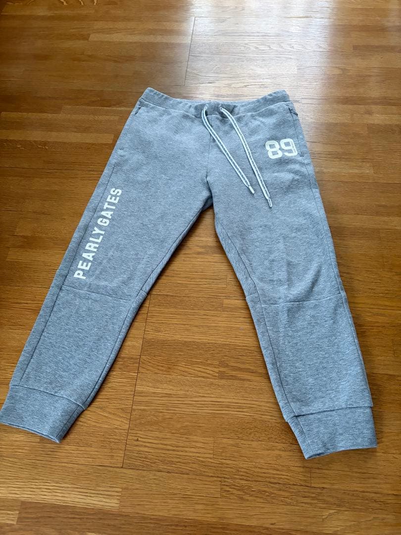 PEARLY GATES グレー スウェットパンツ 89