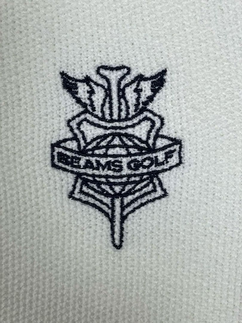 beams golf purple level ニットポロ　ほぼ未使用