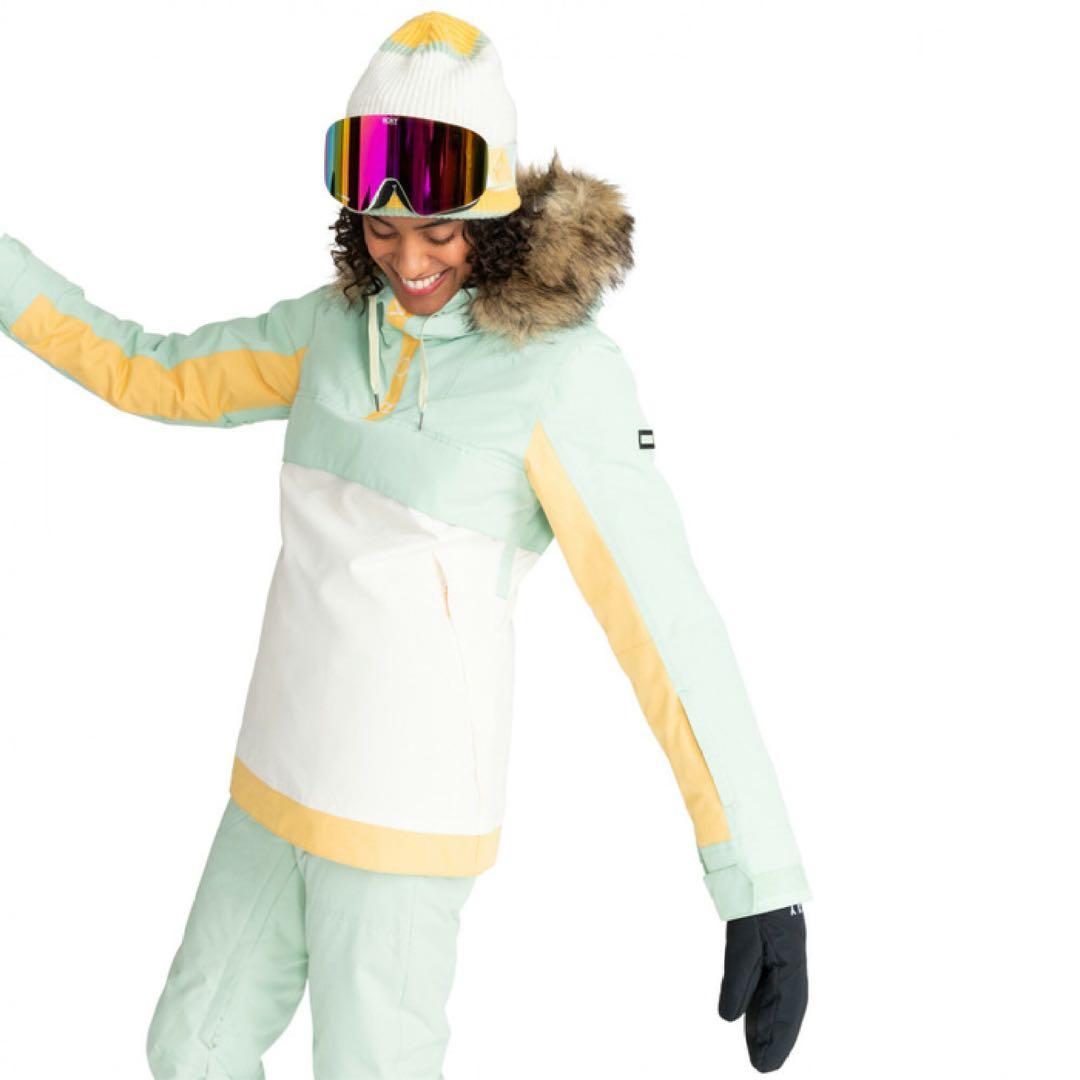 送料無料 新品 ROXY スノボウェア SHELTER JK L GR