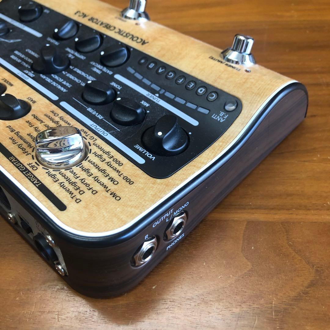 ZOOM AC-3 エレクトリックアコースティックギター用エフェクター美品