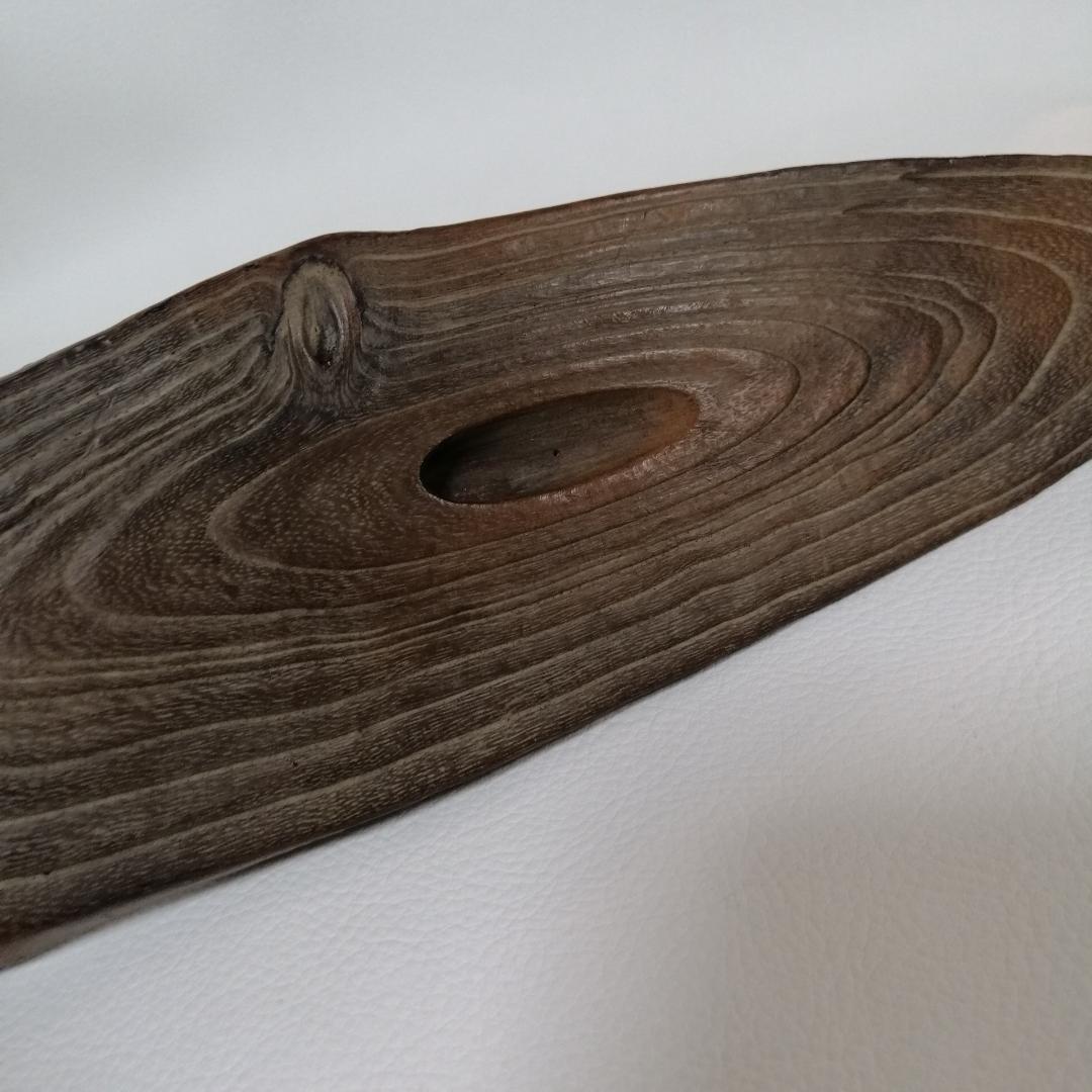 煎茶道具　一文字盆　杉 お盆　盆