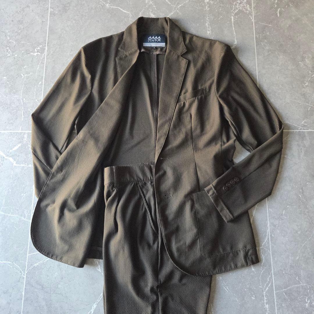 ​極美品 muta MARINE 高機能 setup 上:6 下:4 カーキ