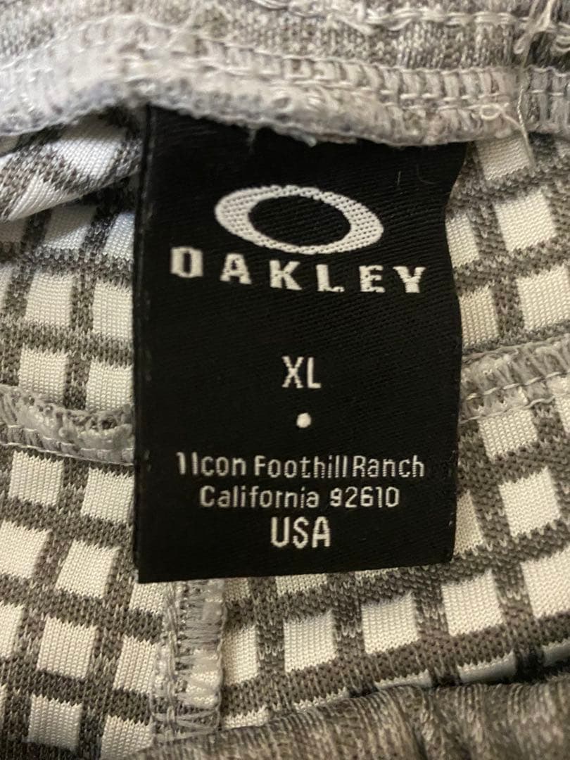 oakley オークリー　セットアップ　トレーニングパンツ　グレー上下