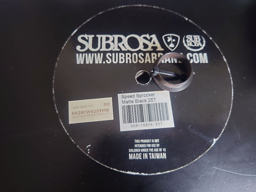 SUBROSA / SPEED SPROCKET BMX スプロケット