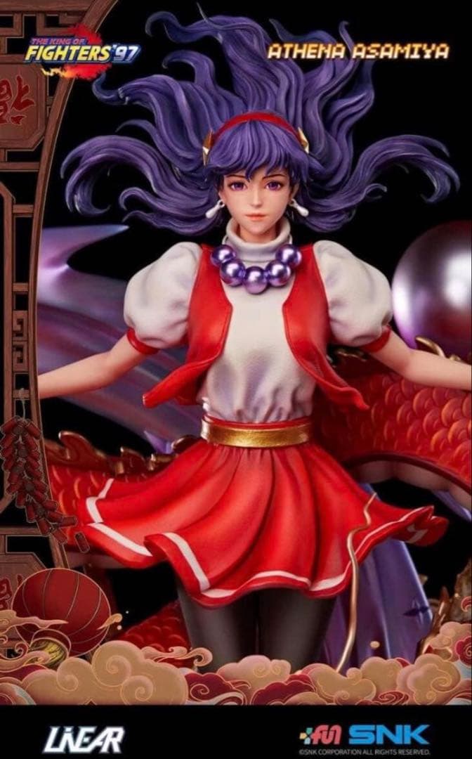 ★未使用THE KING OF FIGHTERS '97麻宮アテナ1/4スケール
