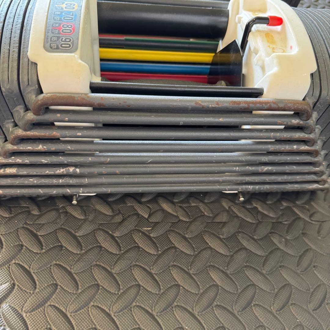 ブロックダンベル約41Kg×2セット/可変式ダンベル