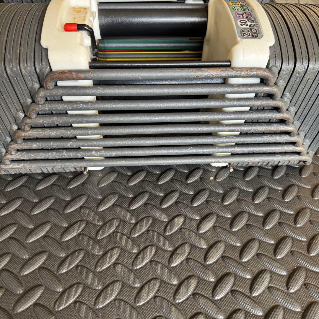 ブロックダンベル約41Kg×2セット/可変式ダンベル
