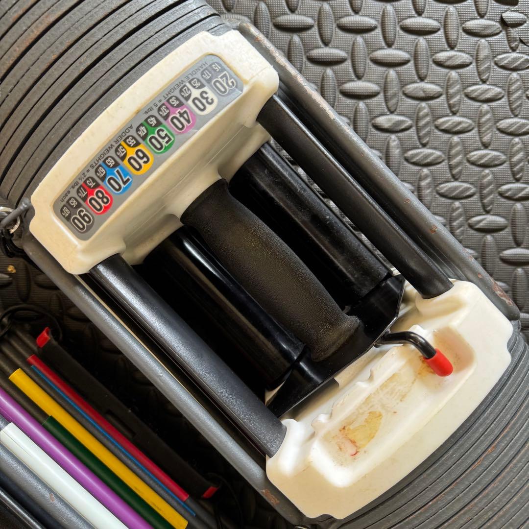 ブロックダンベル約41Kg×2セット/可変式ダンベル