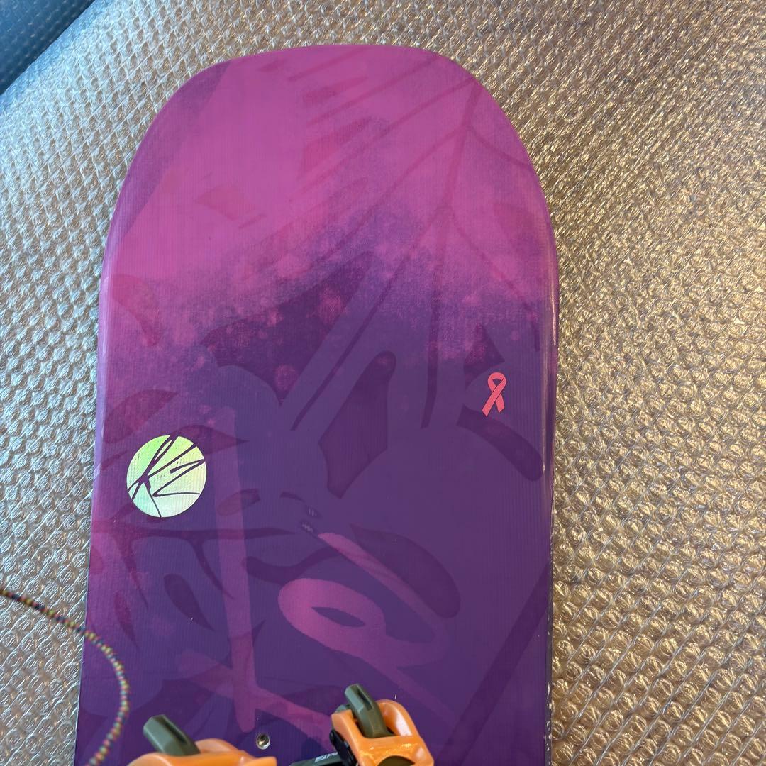 レディーススノーボードセット　K2 head バートン23cm Comfyケース