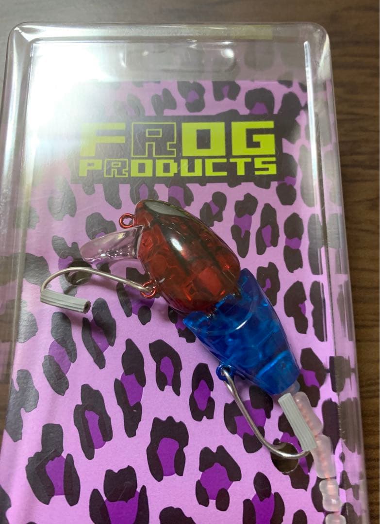 マッドラッド50 クリアレッドブルー スパイダーカラー