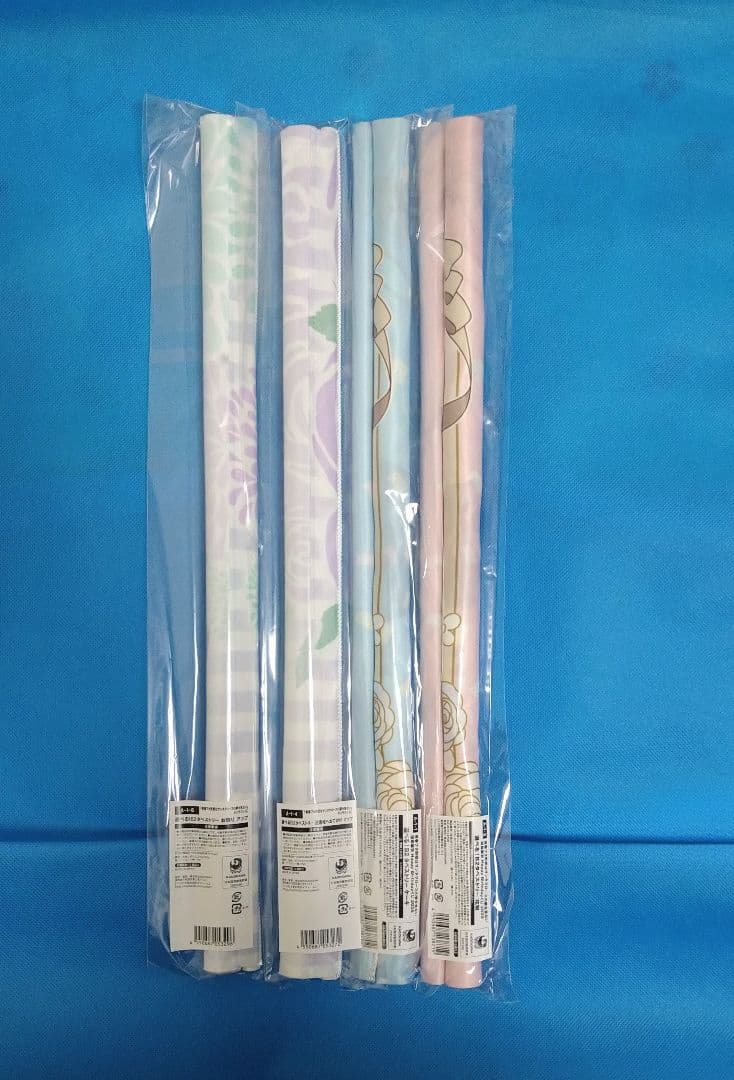 青ブタ★くじ引き堂★桜島麻衣 ・B2 タペストリー 4点・お祭り、ケーキ、花冠等