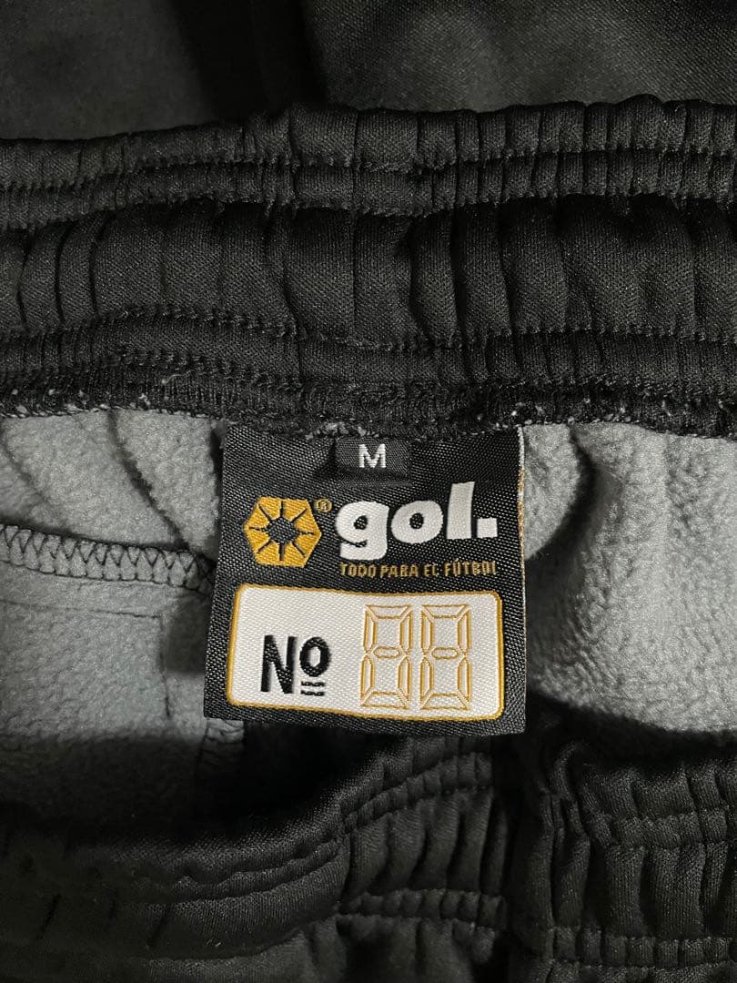ゴル gol. ボンディングスリムパンツ 裏フリース