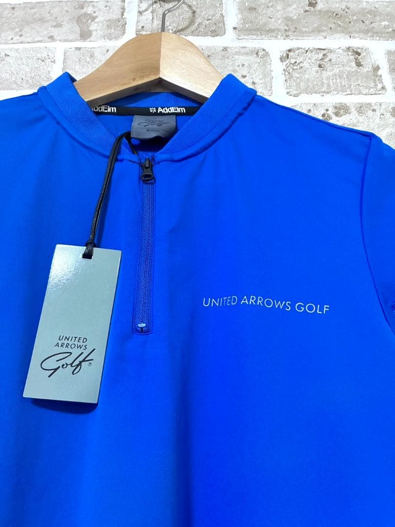 【早い者勝ち✨】ユナイテッドアローズ ゴルフ レディース 半袖 ジップシャツ M