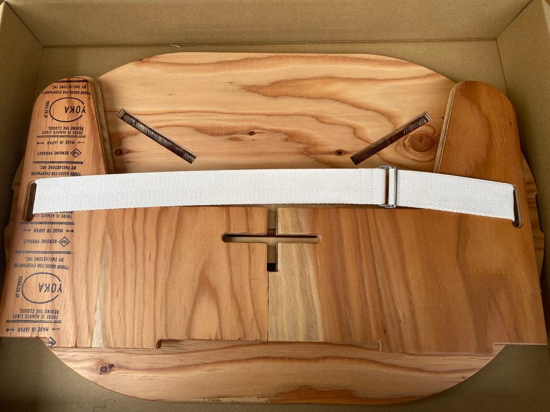 YOKA CAMP OVAL TABLE 木製