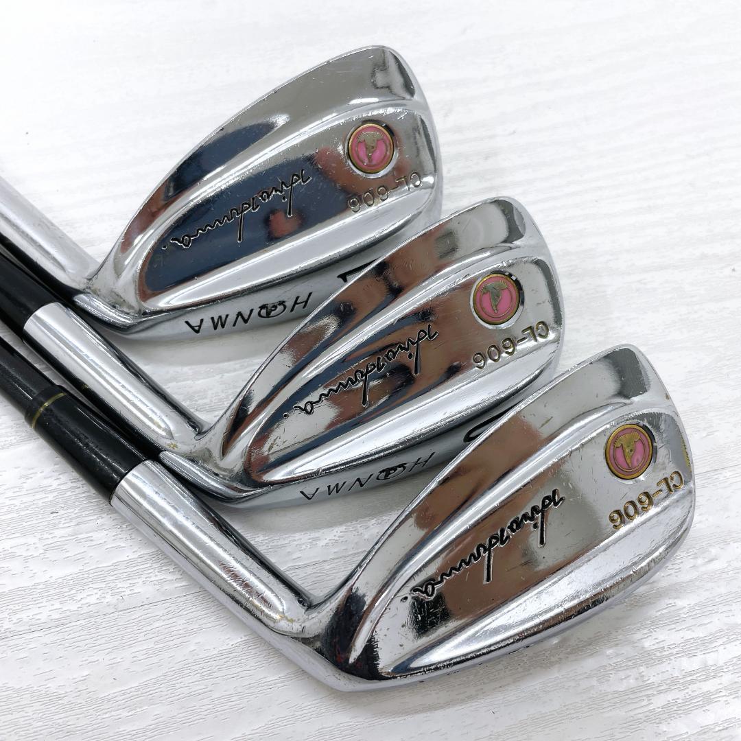 HONMA CL-606 ホンマ マッスルバック アイアンセット レディース L