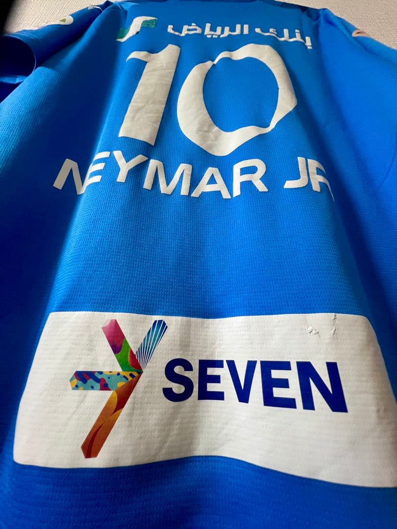 Al Hilal Puma サッカーシャツ 青　　(10 Neymar Jr.)