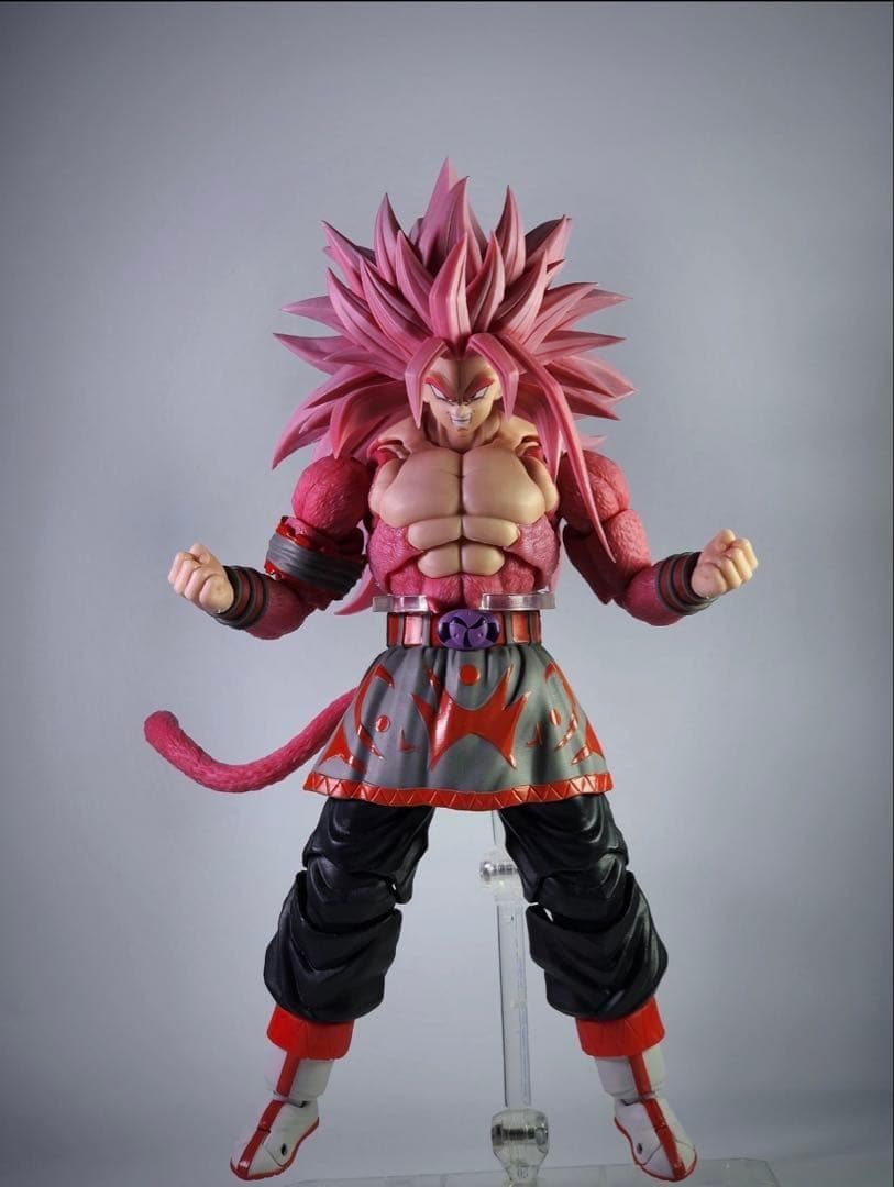 海外限定 S.H フィギュア スーパーサイヤ人5 フルパワー ゴクウブラック