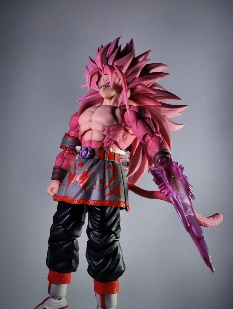 海外限定 S.H フィギュア スーパーサイヤ人5 フルパワー ゴクウブラック