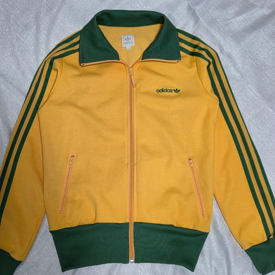 90s old adidas トラックジャケット ブラジルカラー M 小松菜奈