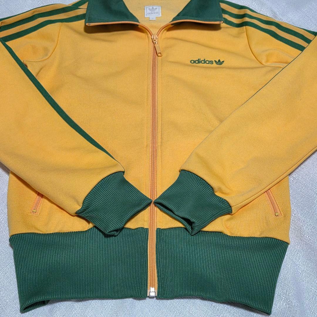 90s old adidas トラックジャケット ブラジルカラー M 小松菜奈