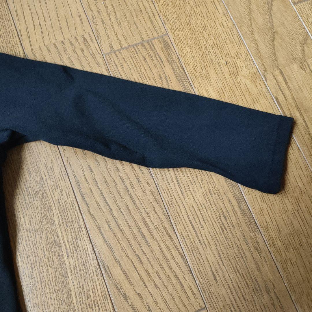 ム*ん様 七分袖黒レオタード　バレエ　　宝塚受験用　サイズS
