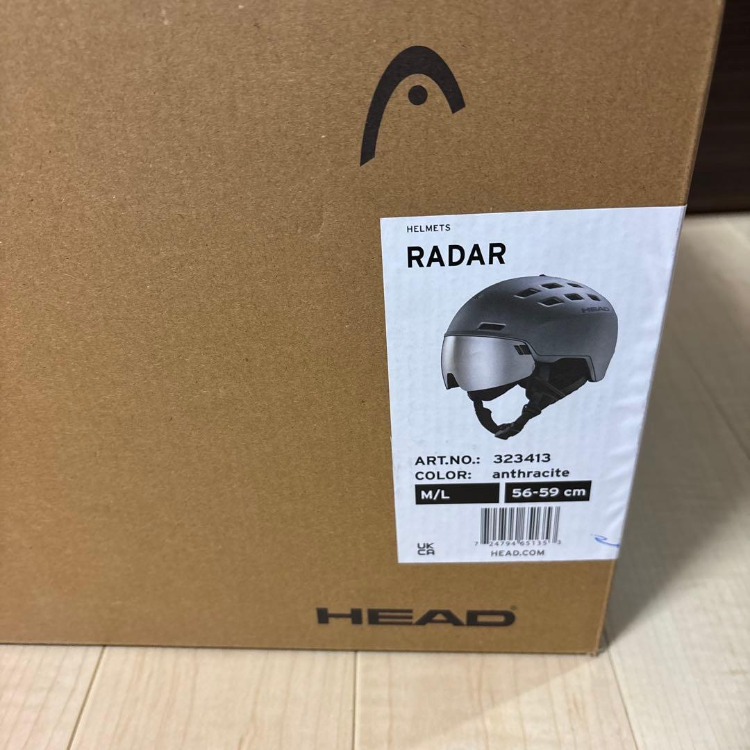 HEAD RADAR ヘルメット M/L アンソラサイト