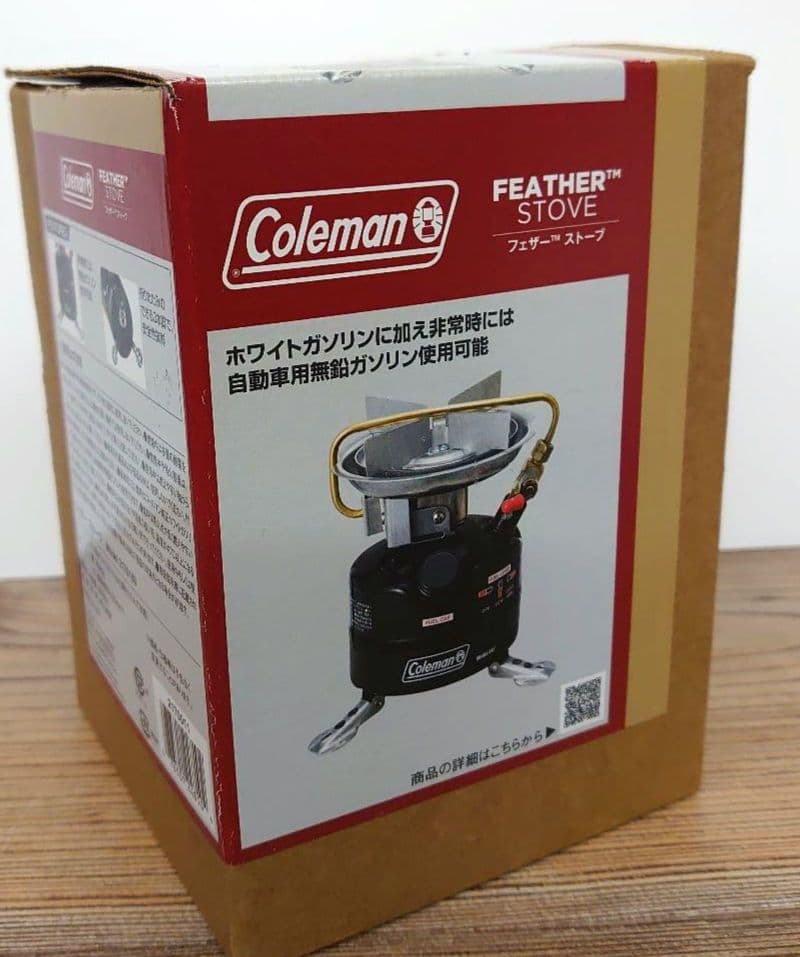 ★値下げ.コールマン、フェザーストーブ、現行正規品、新品送料込。