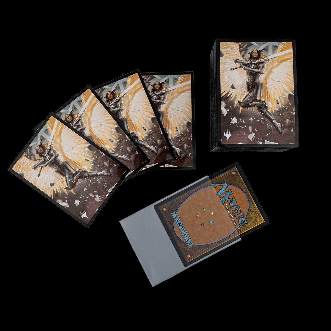 【未使用】MTG　大天使エルズペス　プレイマット＆スリーブ　セット