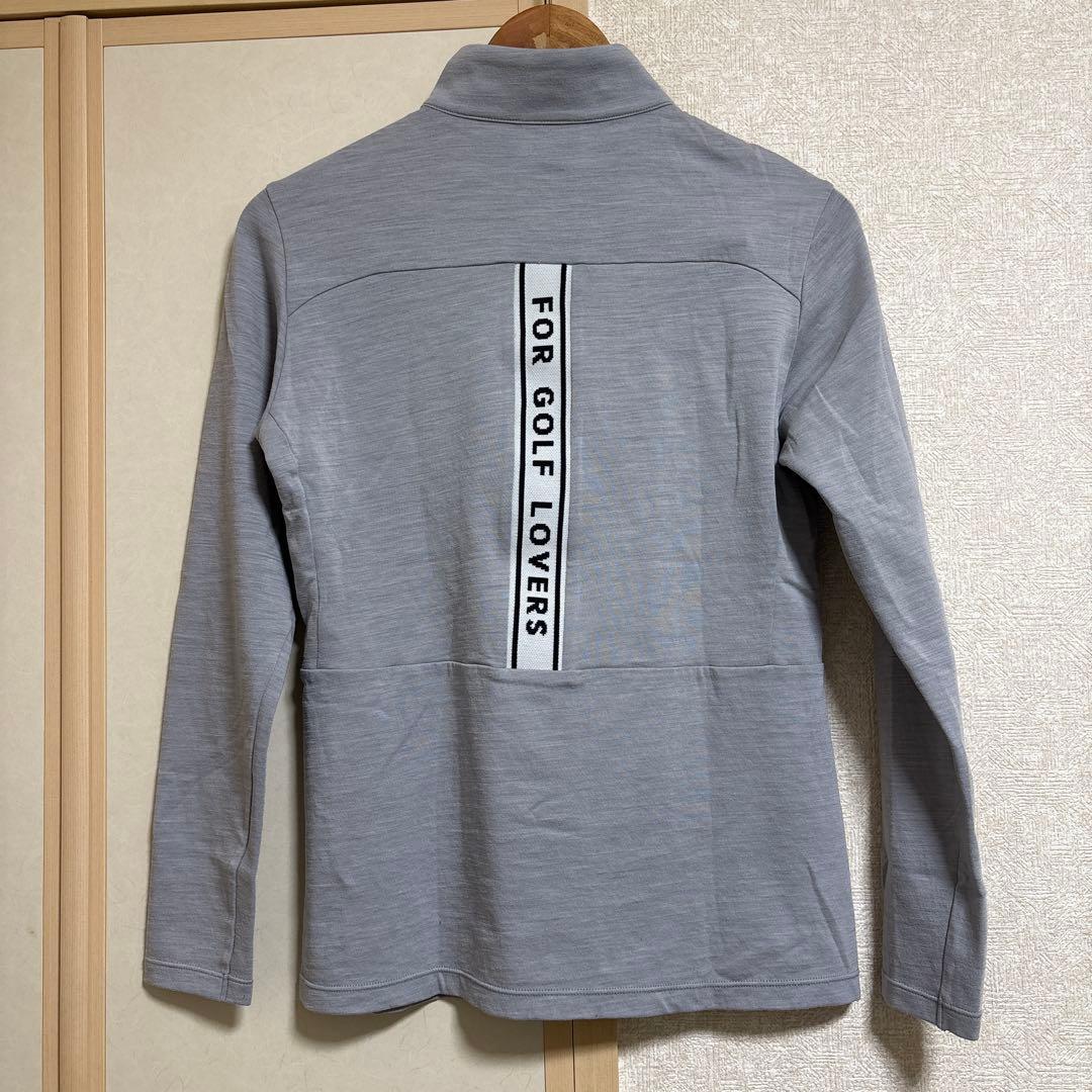 デサント　ゴルフ　ポロシャツ スカート　2点セット　L／L グレー