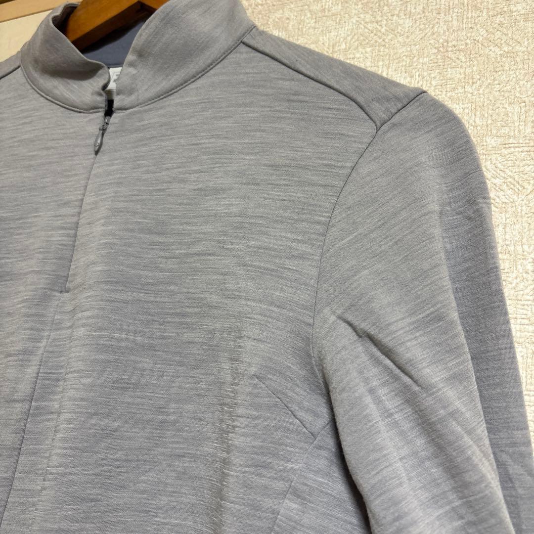 デサント　ゴルフ　ポロシャツ スカート　2点セット　L／L グレー