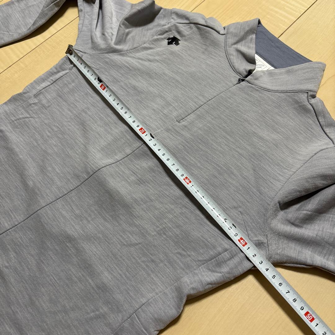デサント　ゴルフ　ポロシャツ スカート　2点セット　L／L グレー