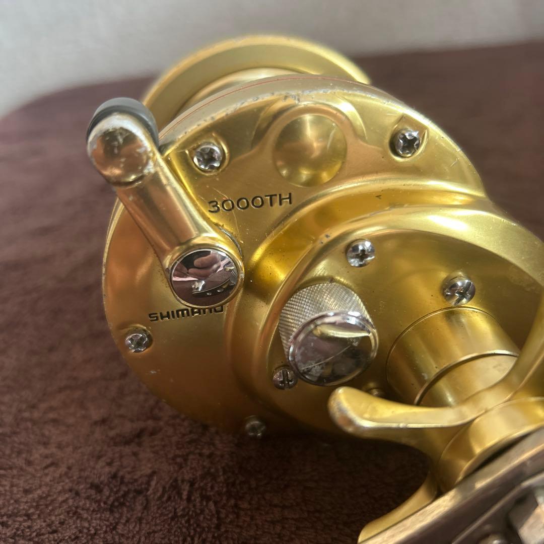 SHIMANO KAIKON 3000TH 両軸リール ゴールド　シマノ　海魂