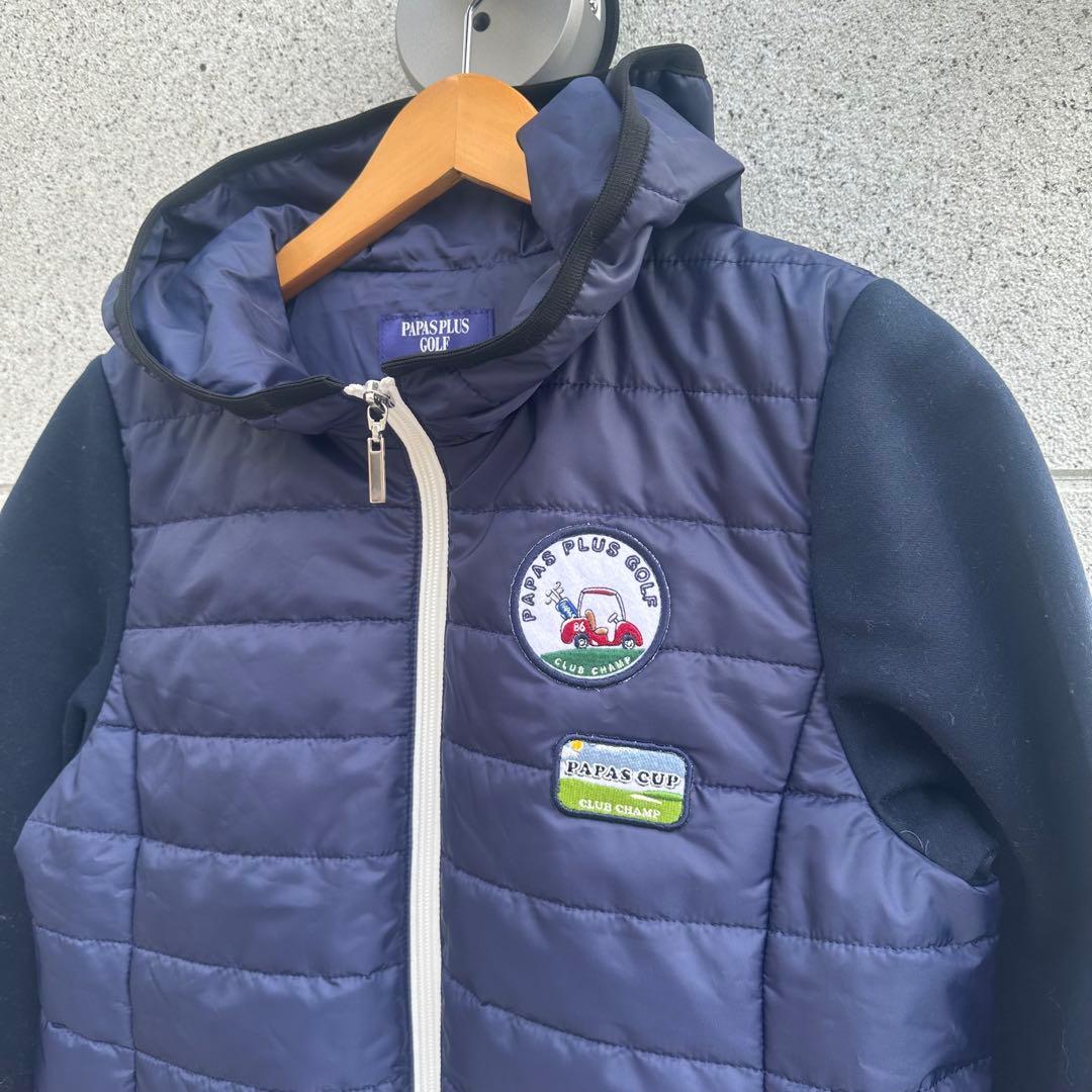 レディースGOLF ポリエステルタフタ撥水・裏 シレー 中綿入りキルティング