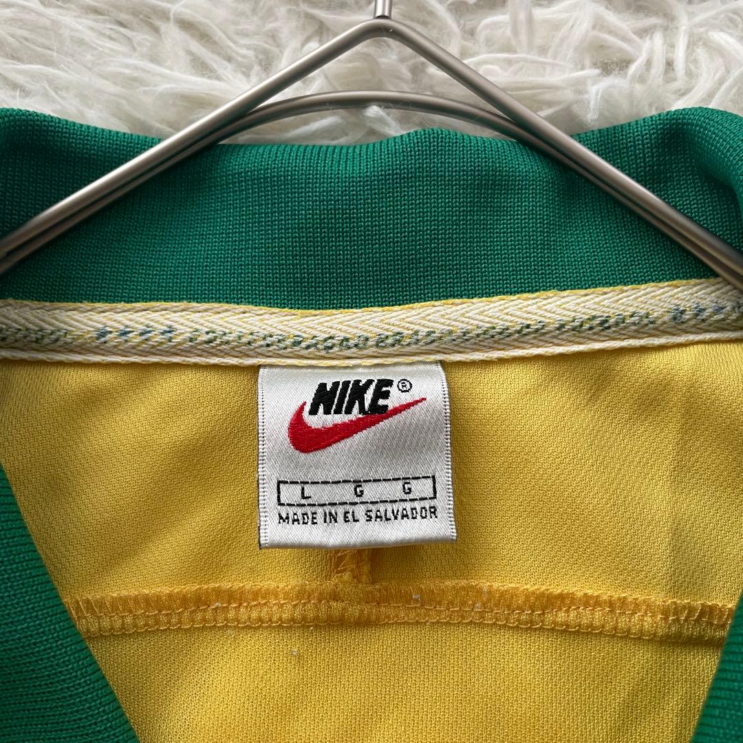 1997〜1998 NIKE 銀タグ　刺繍　ブラジル代表　ユニホーム