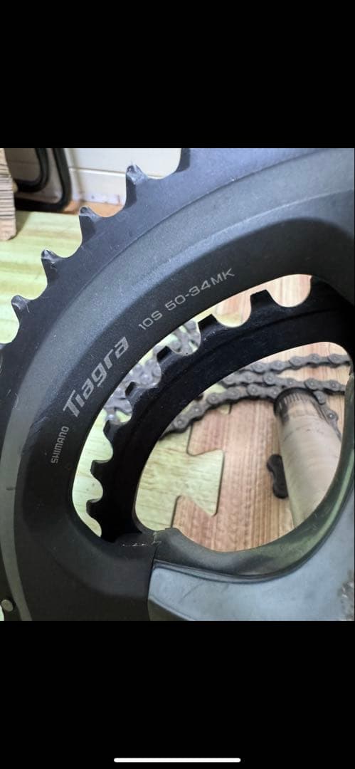 Tiagra コンポフルセット スプロケも入ります。