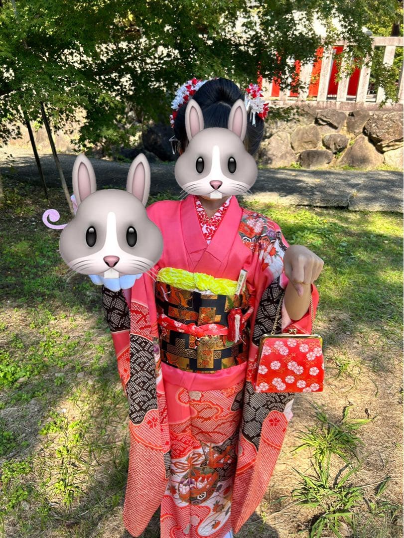 七五三　7歳着物セット　三越