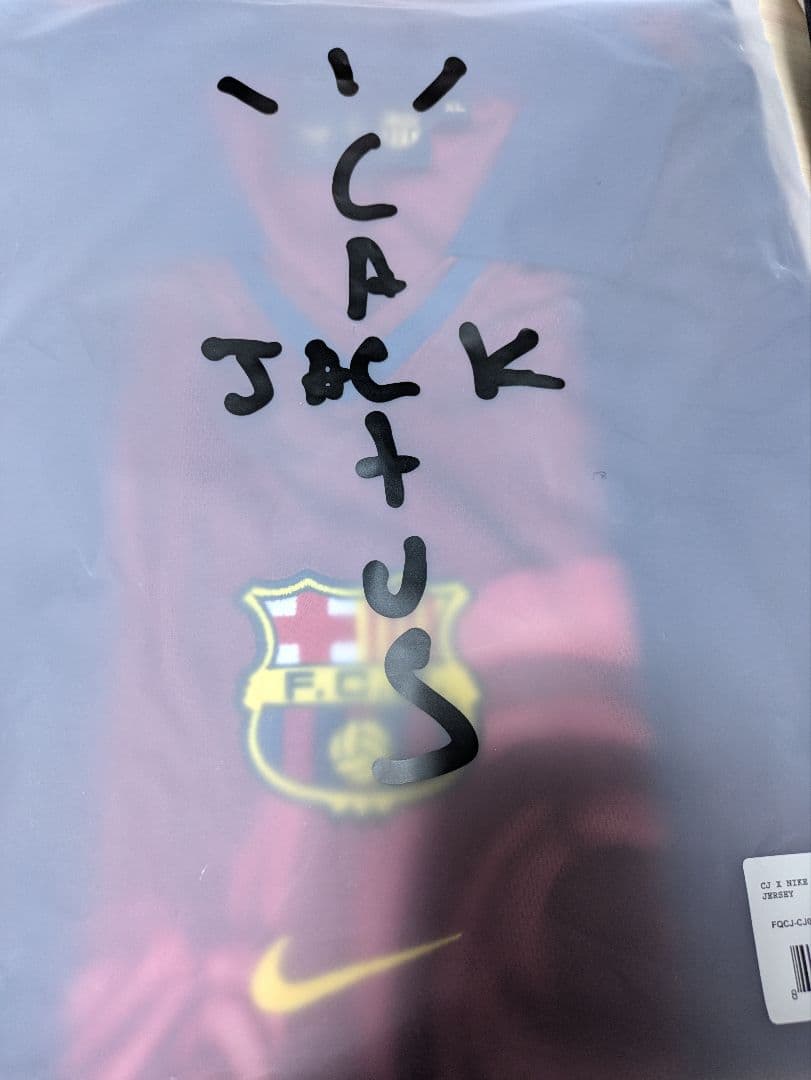 Barcelona × Cactus Jack × Nike