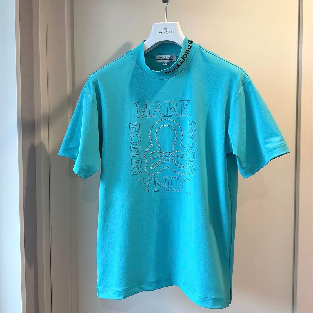 美品 ★ MARK&LONA モックネック シャツ マーク&ロナ 正規品