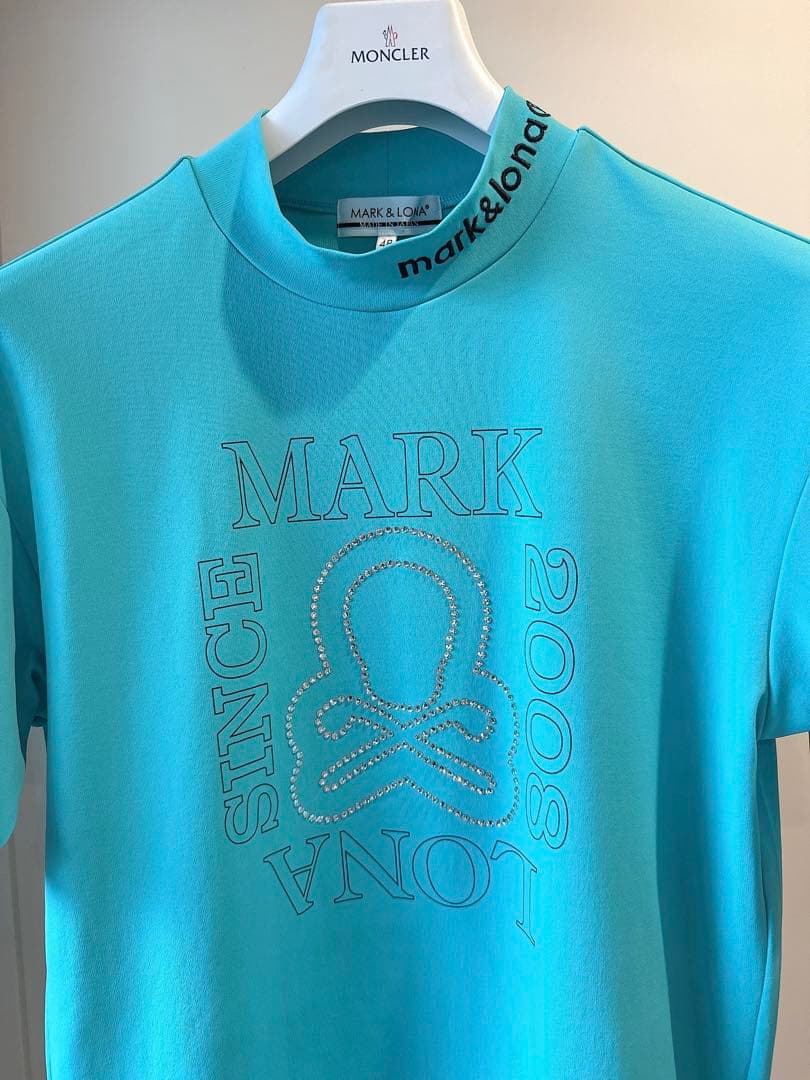 美品 ★ MARK&LONA モックネック シャツ マーク&ロナ 正規品