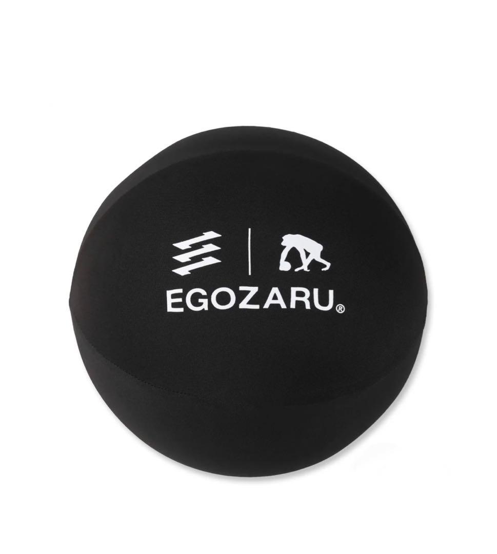 EGOZARU ルームボール (静音ボール) バスケットボール　黒　ブラック