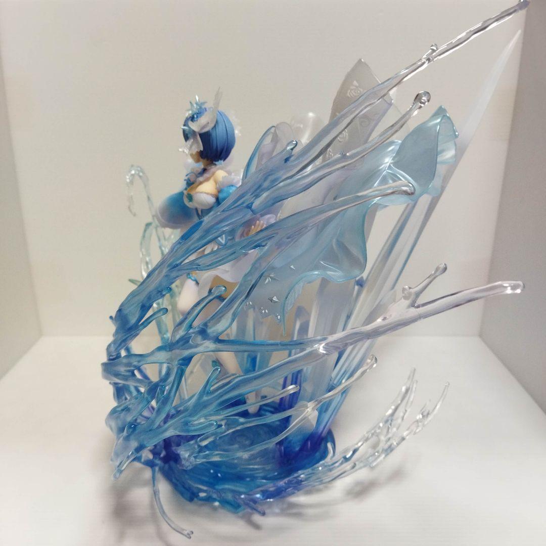 渋スク　リゼロ レム クリスタルドレス 1/7 フィギュア 開封品