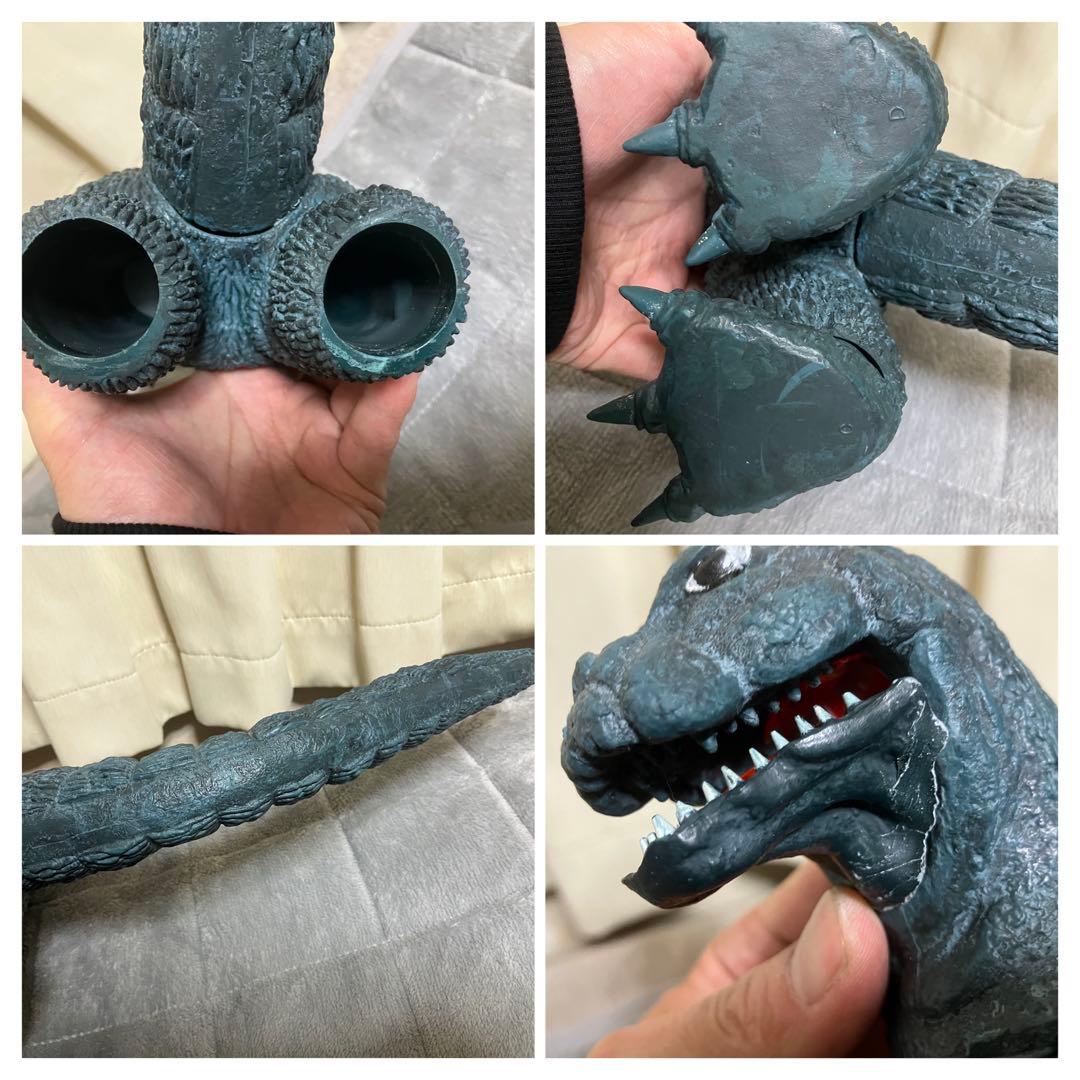 ガレージキット？ジャンク ソフビゴジラ メーカーなどの詳細不明 高さ約30cm位