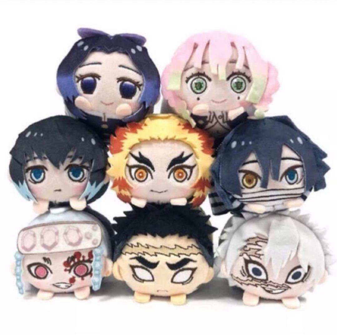 【未開封品】新品★鬼滅の刃★もちころりん★ぬいぐるみマスコット★2点セット