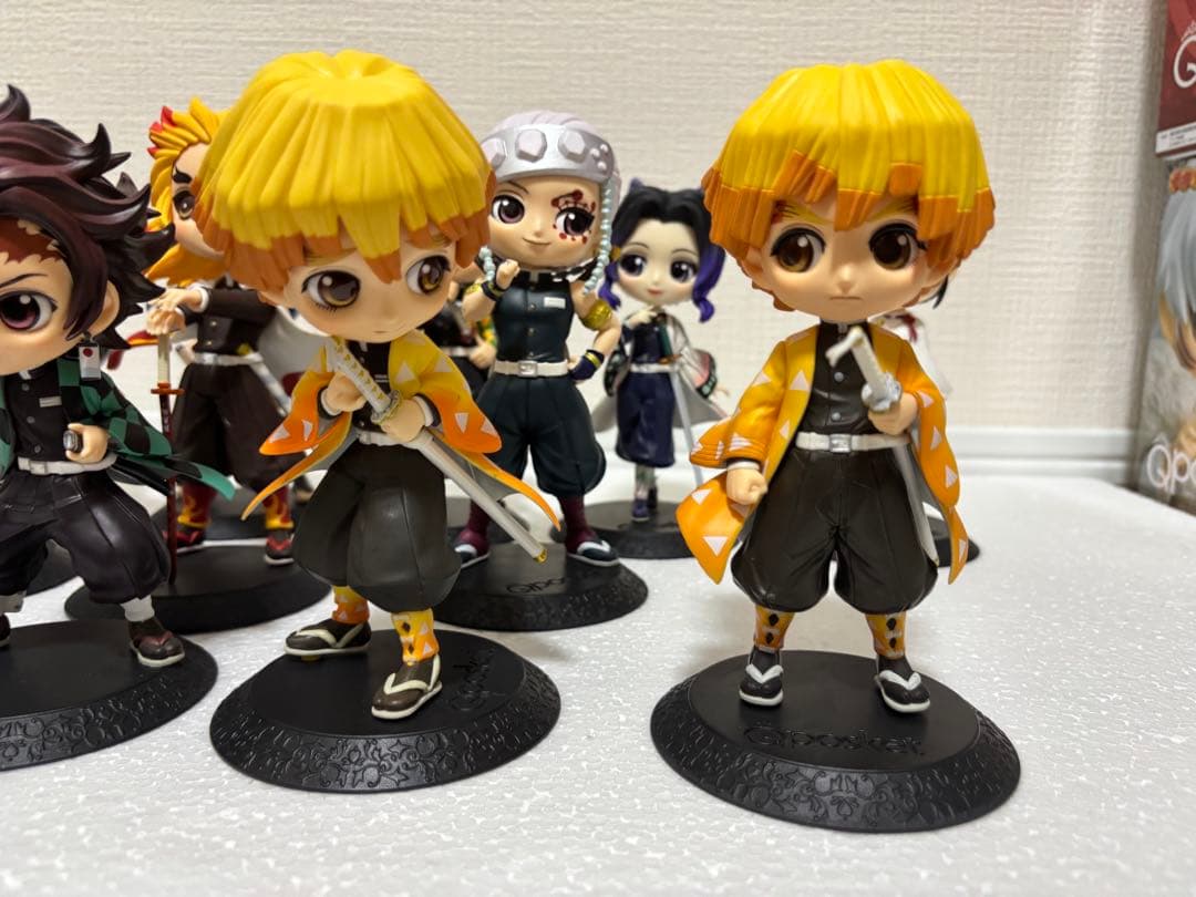 【箱あり】鬼滅の刃 Qposket フィギュア 14体セット