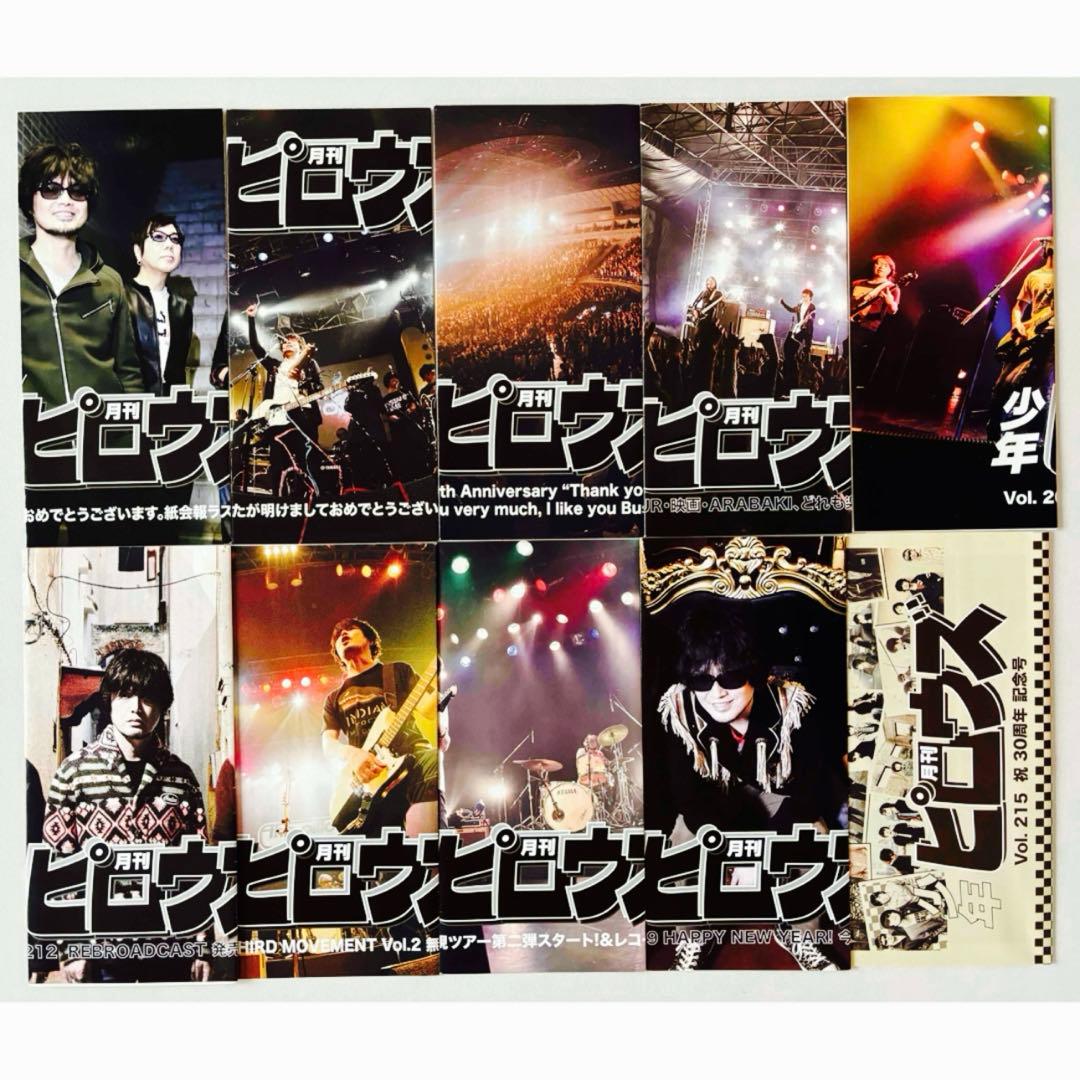 ピロウズ　ファンクラブ　会報　年賀状　the pillows 山中さわお
