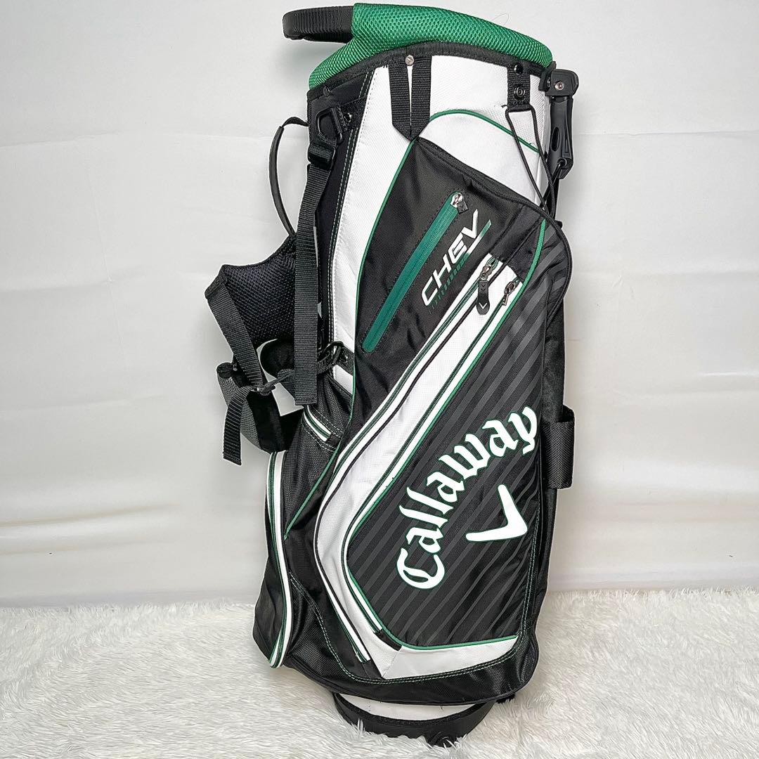 【希少・極美品】Callaway スタンドキャディバッグ 9インチ　7割