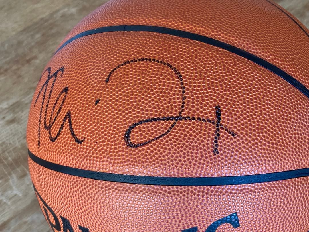 NBA ケビンガーネット直筆サインボール SPALDING