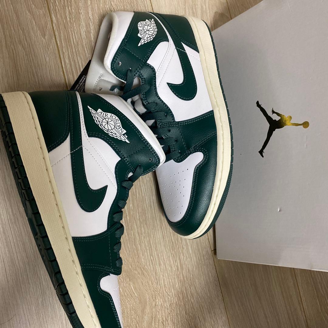 Nike Air Jordan 1 グリーン/ホワイト